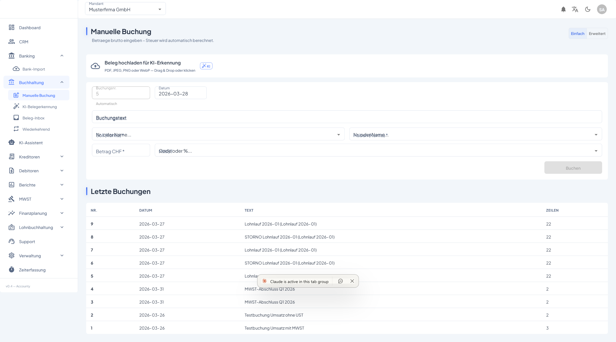 Accounty Buchhaltung